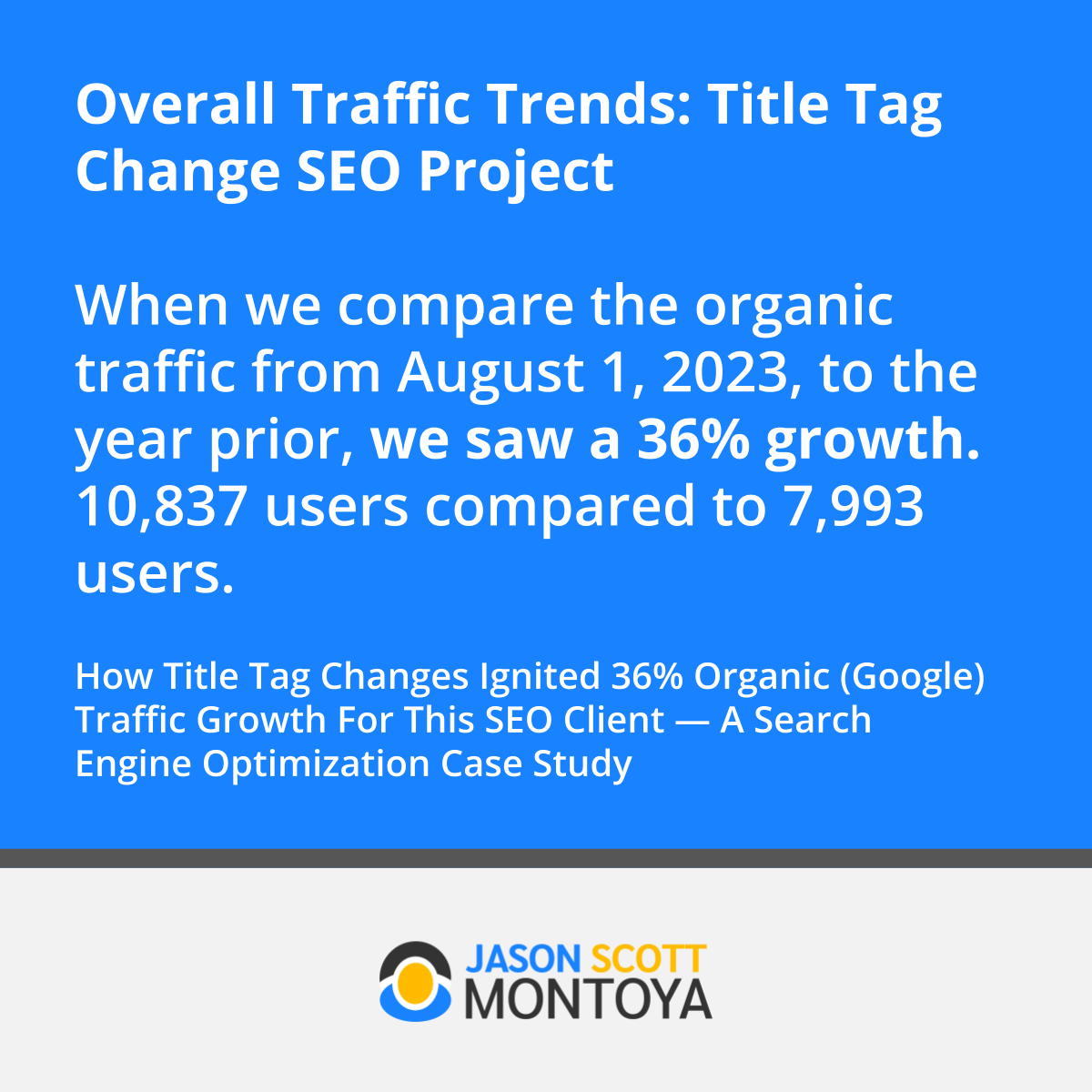 overall seo traffic trends